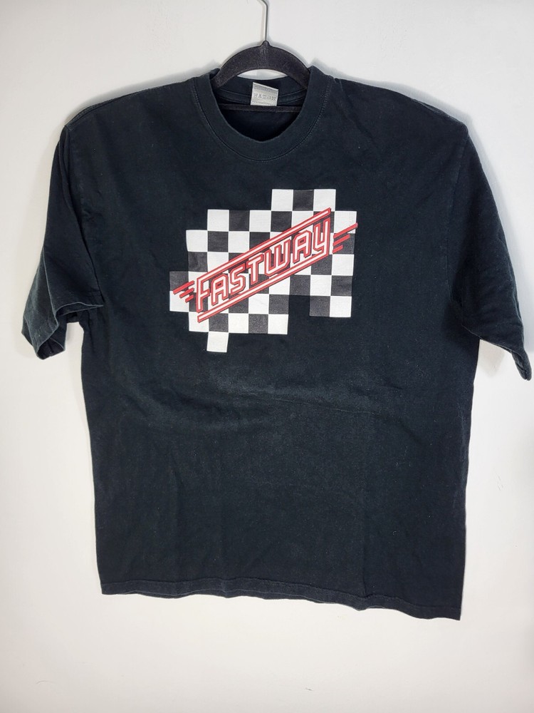 Fastway Rock Band Men's Live In Tokyo 2007 Black T Shirt Size Large