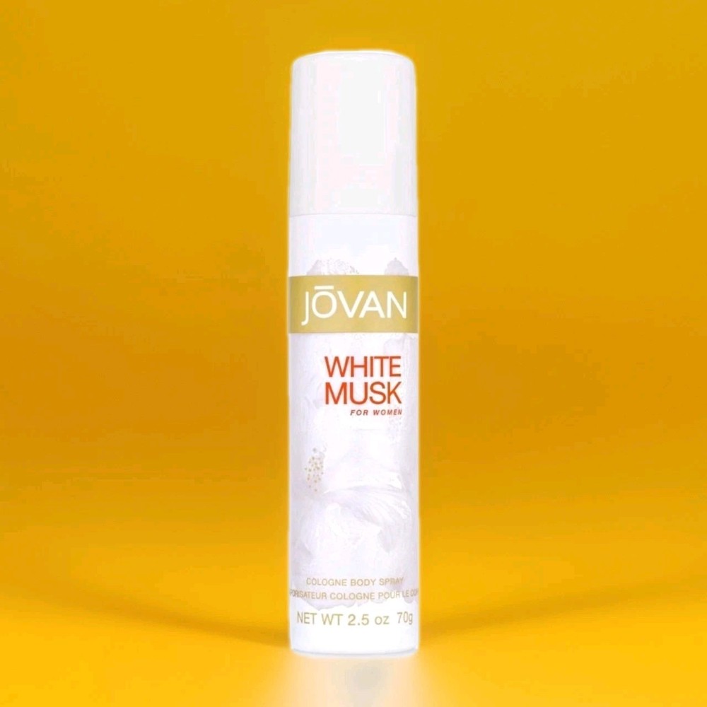 🤍 Jovan White Musk 2.5oz Cologne Body Spray for Women NEW 🌸 Soft Clean Scent