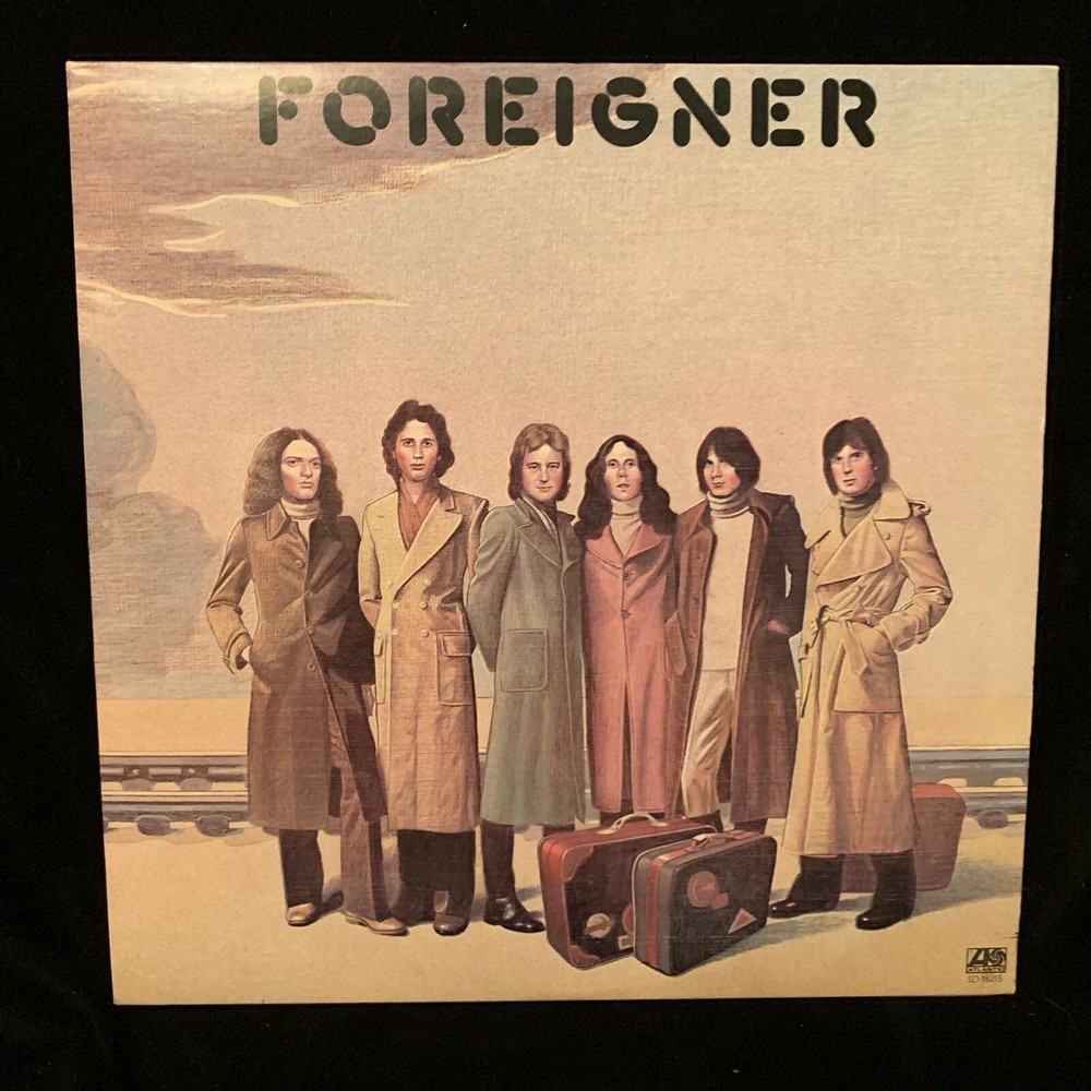 FOREIGNER - Foreigner - ATLANTIC SD 18215 - ST LP 1977 w/ inner