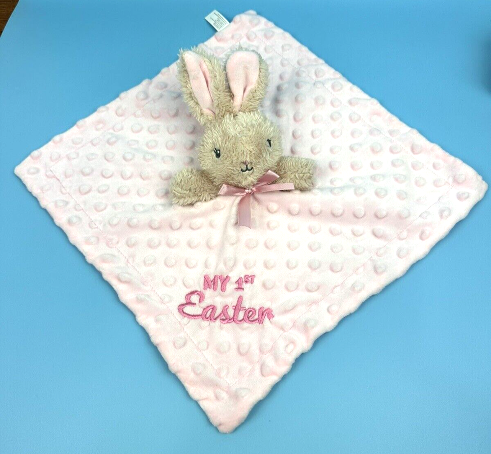 Walmart Pink Bunny Rabbit Baby Lovey Security Blanket for Easter  