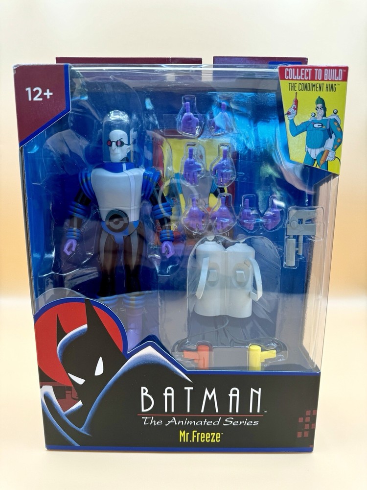 McFarlane DC Batman Animated Series MR. FREEZE Exclusive Figure Condiment King