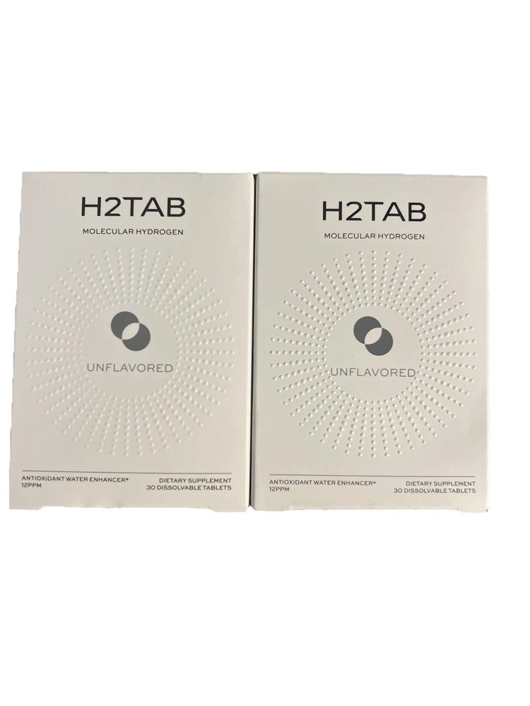 H2Tab Molecular Hydrogen Tablets with Magnesium Hydrogen Tablets X 2 Boxes