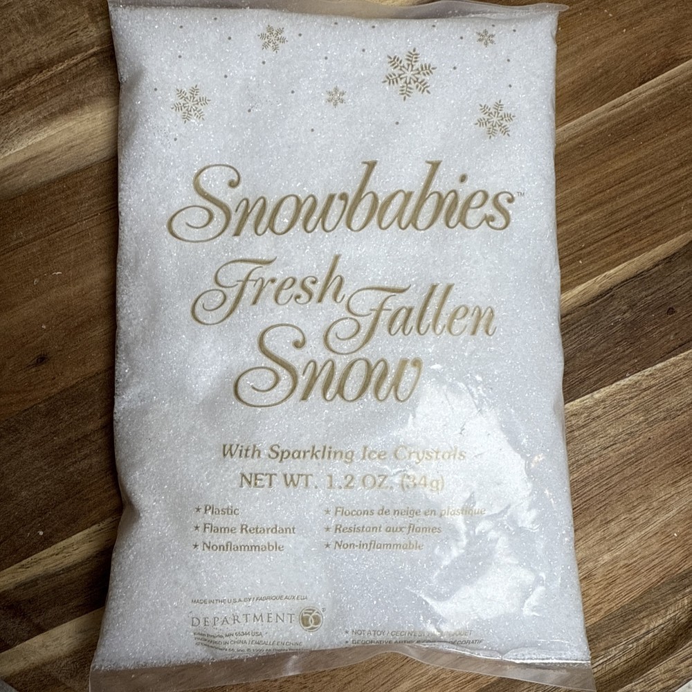 Department 56 Snowbabies Fresh Fallen Snow Brand New Rare Collectible