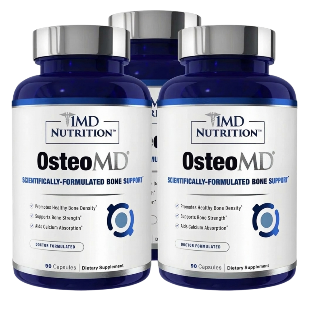 3 Pk 1MD Nutrition OsteoMD Bone Health Support 90 Softgels Exp 12/2027
