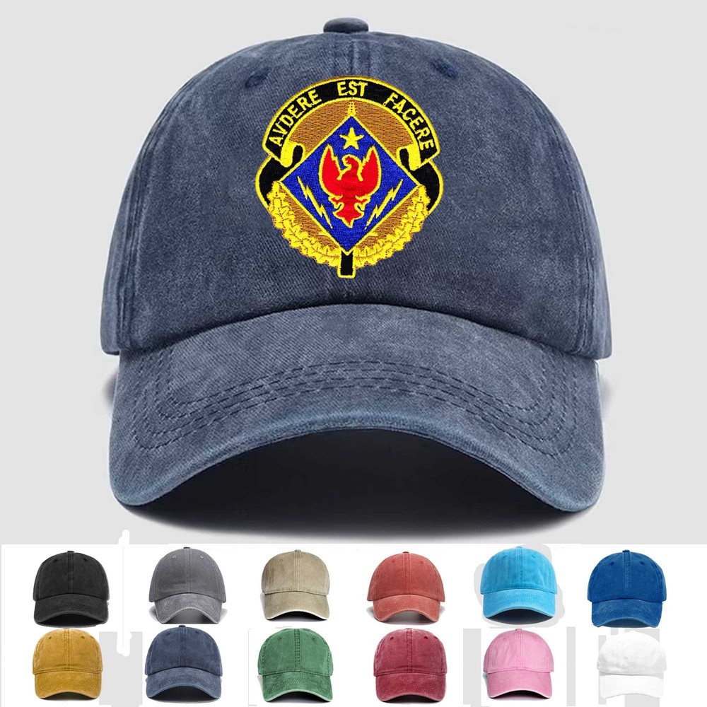 Custom Embroidered Hat 1st Brigade 4th Infantry Division Special Troop Battalion