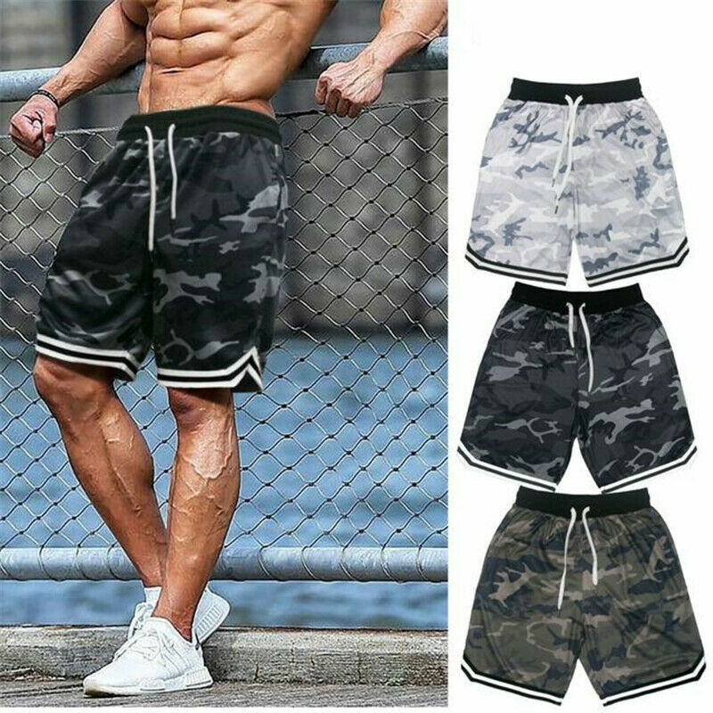 Men's Basketball Running Shorts Quick Dry Training Breathable Sweatpants Casual