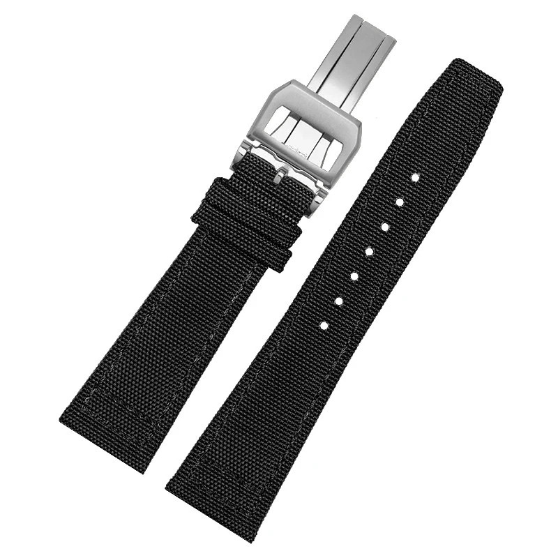 IWC Pilot Portugal 20-22mm Nylon & Cowhide Watch Strap
