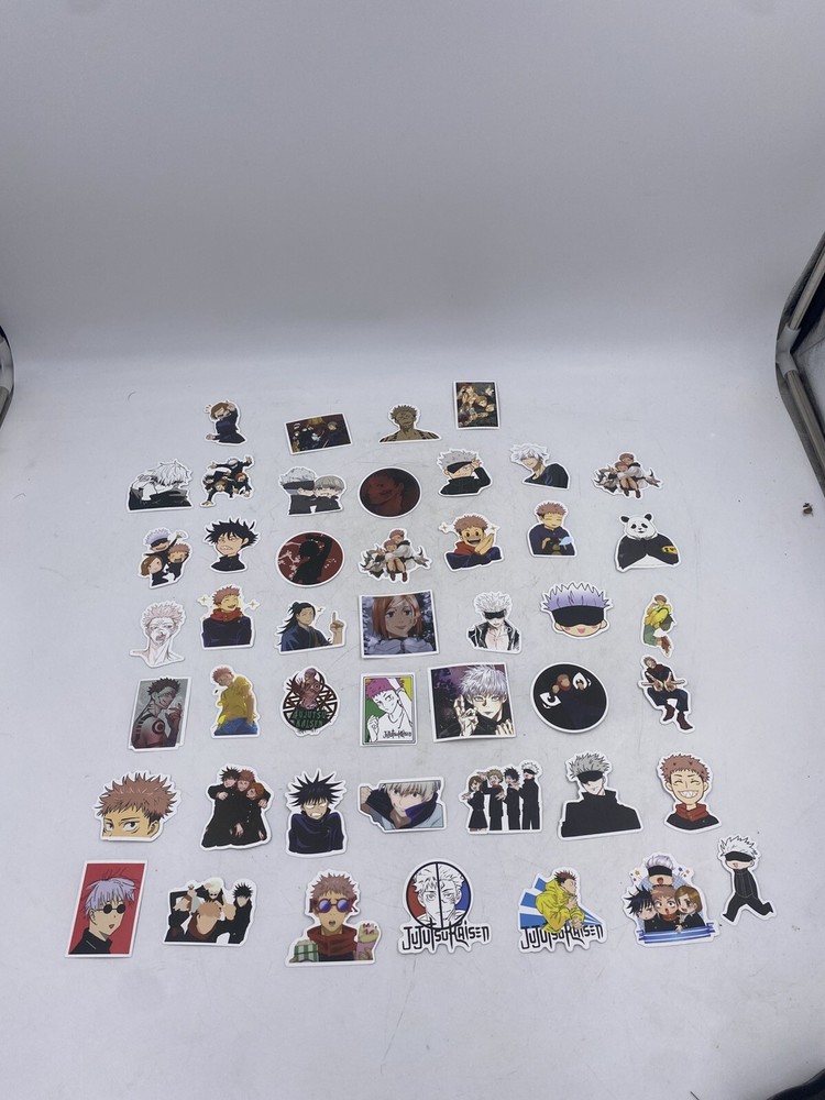 Assorted Lot of Over 40 Different ANIME STICKERS