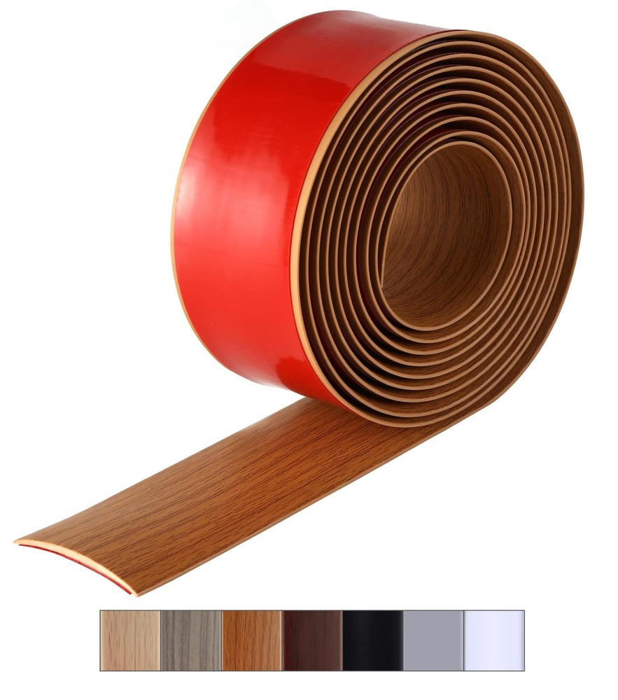 Self-Adhesive Floor Transition Strip - Smooth Floor Covering Edge for Seamless Transitions