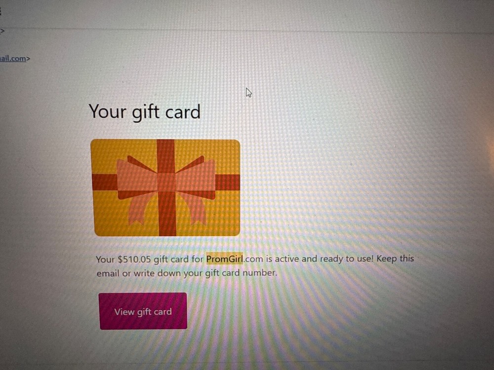 PromGirl $510.05 Gift Card-image