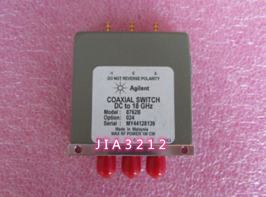 for 8762B -18GHz 24V 1W RF coaxial single pole double throw switch #WD6*