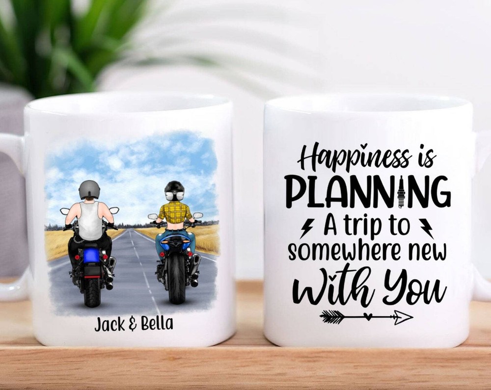 Personalized Mug Motorcycle Riding Partners Different Types Of Motorbikes Gift