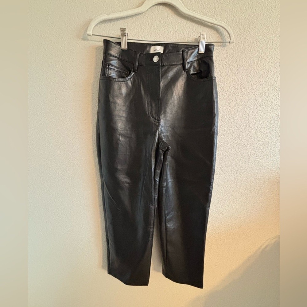 Wilfred Melina genuine leather slim-fit pants for women