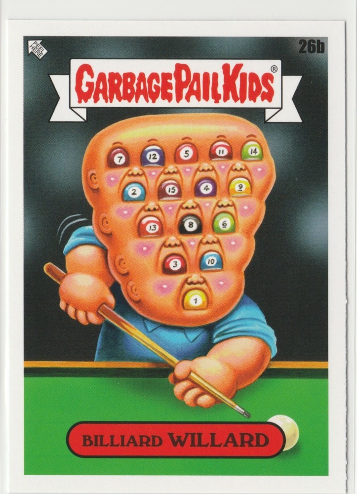 Billiard Willard #26b Garbage Pail Kids GPK 2024 Kids At Play KAP