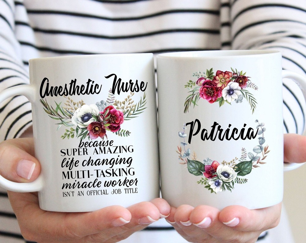 Personalized Anesthetic Nurse Gift For Women L Thank You Appreciation Birthday