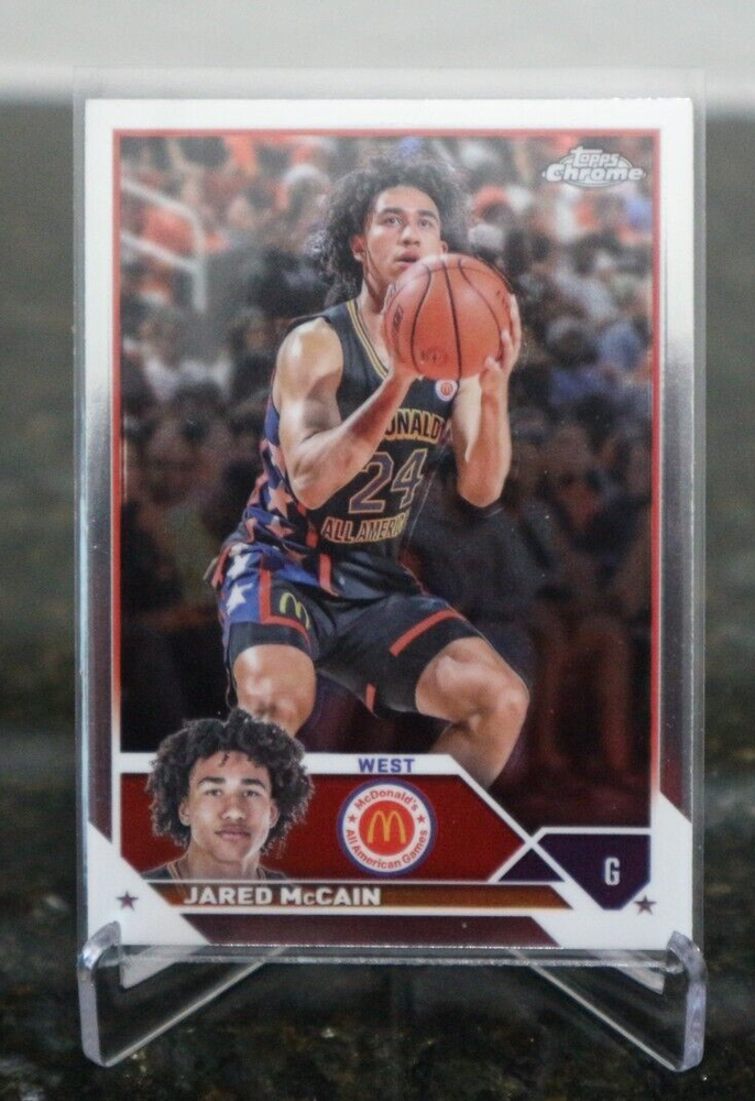 2023Topps Chrome McDonald's All-American Jared McCain #21