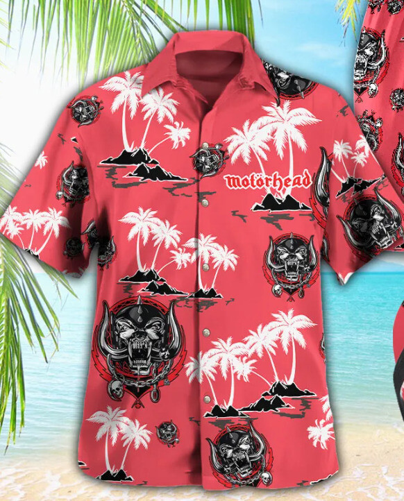 Motorhead 3D Hawaiian Shirt Aloha Tropical Summer Gift For Fans