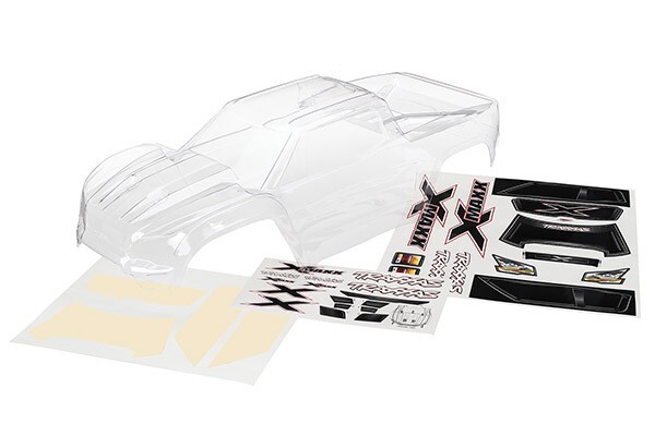 TRAXXAS X-Maxx Monster Truck Body (Clear) TRA7711