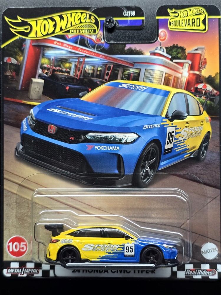 2024 Hot Wheels Premium Boulevard #105 Honda Civic Spoon