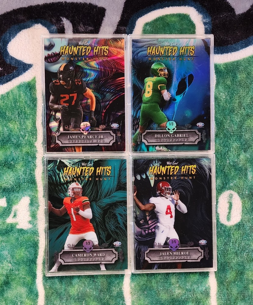2024 WILD CARD (4) CARD LOT HAUNTED HITS