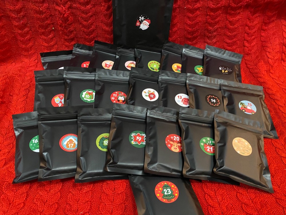 Soccer Card Advent Calendar - 24 days of cards