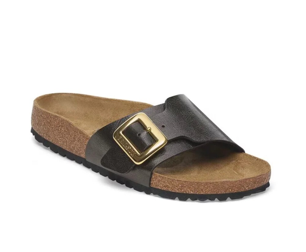 Birkenstock Catalina Luxe Buckle Birko-Flor - Graceful Licorice EU 36N 38N 42N