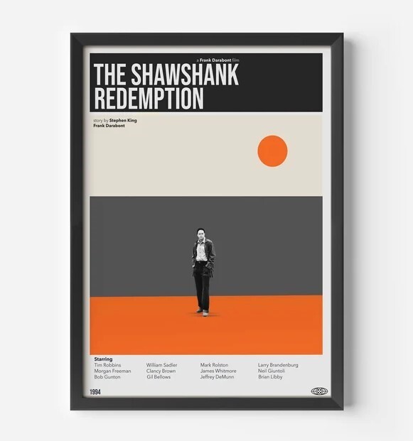 Vintage TV Show Print Retro Movie Poster Midcentury Modern Art