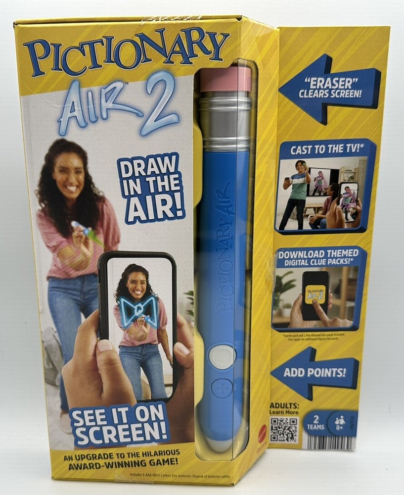 Pictionary Air 2 Draw In The Air Family Team Game Phone Interactive Cast To TV