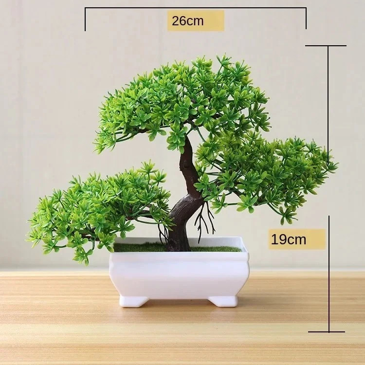 Artificial Tree Bonsai Simulation Plants Pot Plants for Garden Table Home Room