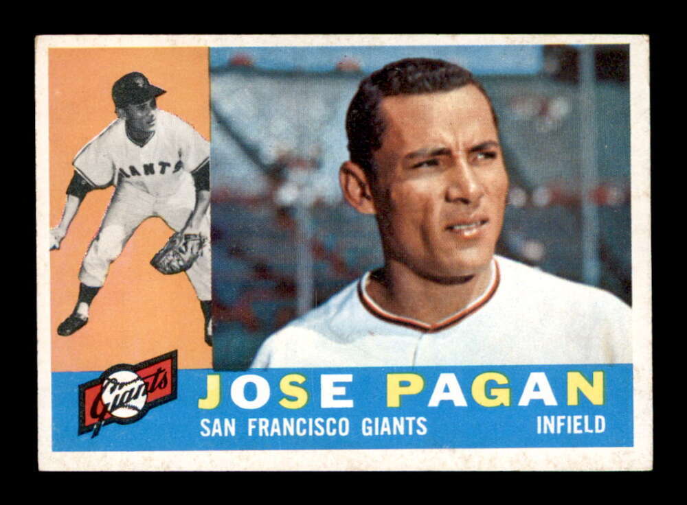 1960 Topps #67 Jose Pagan RC EX/EX+ X3241907