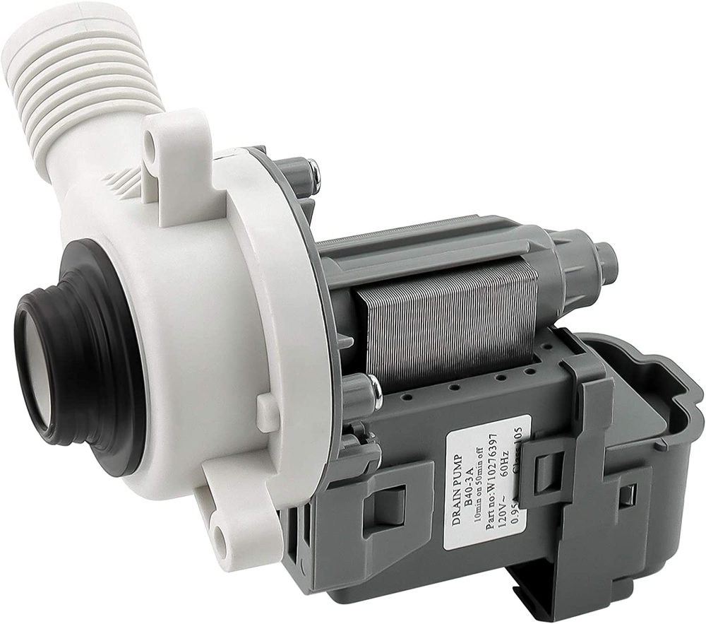 W10276397 Washer Drain Pump by  - Compatible with Whirlpool Ken-More Am