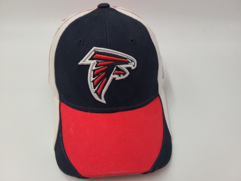 Atlanta Falcons Reebok Flex Fitted NFL Cap for Men in Black Red White