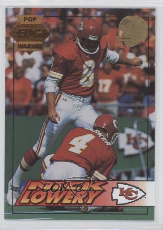 1994 Collector's Edge Pop Warner Bronze 22K Gold Helmet Nick Lowery #92