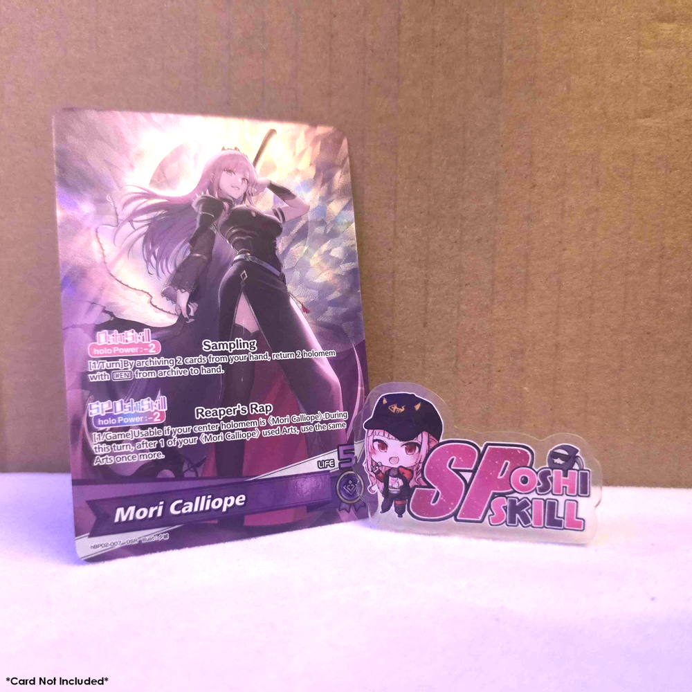 Hololive TCG SP Oshi Skill Marker - Mori Kiara Fuwamoco Mumei Nerissa & More