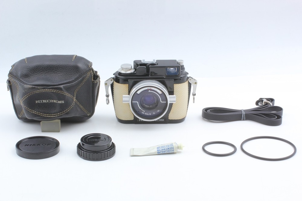 Super Rare White [N MINT] Nikon Nikonos I 1st Under Water Film Camera From JAPAN