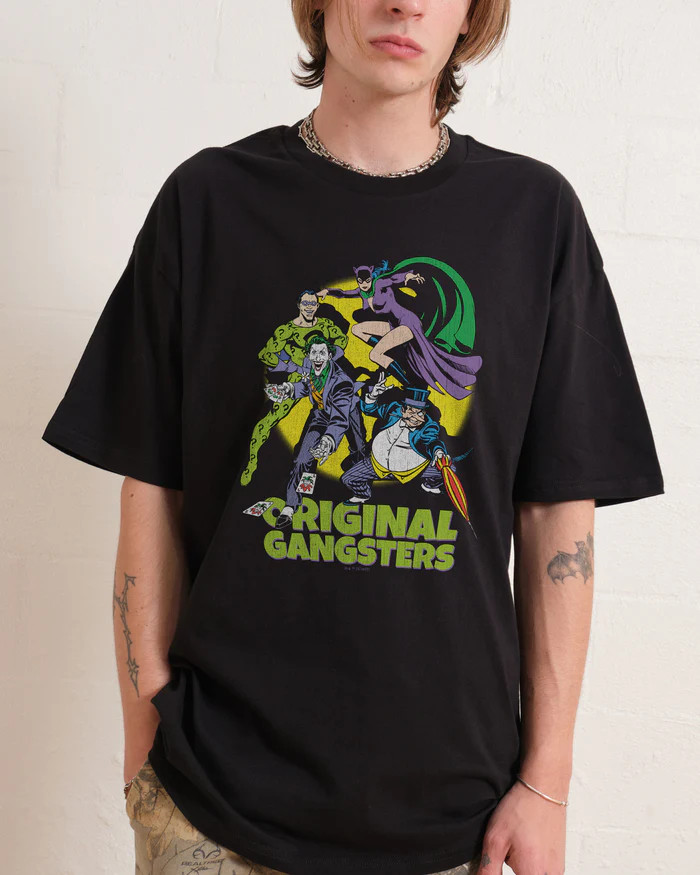 DC Comics Original Gangsters T Shirt Size S - 5XL Gift For Friends