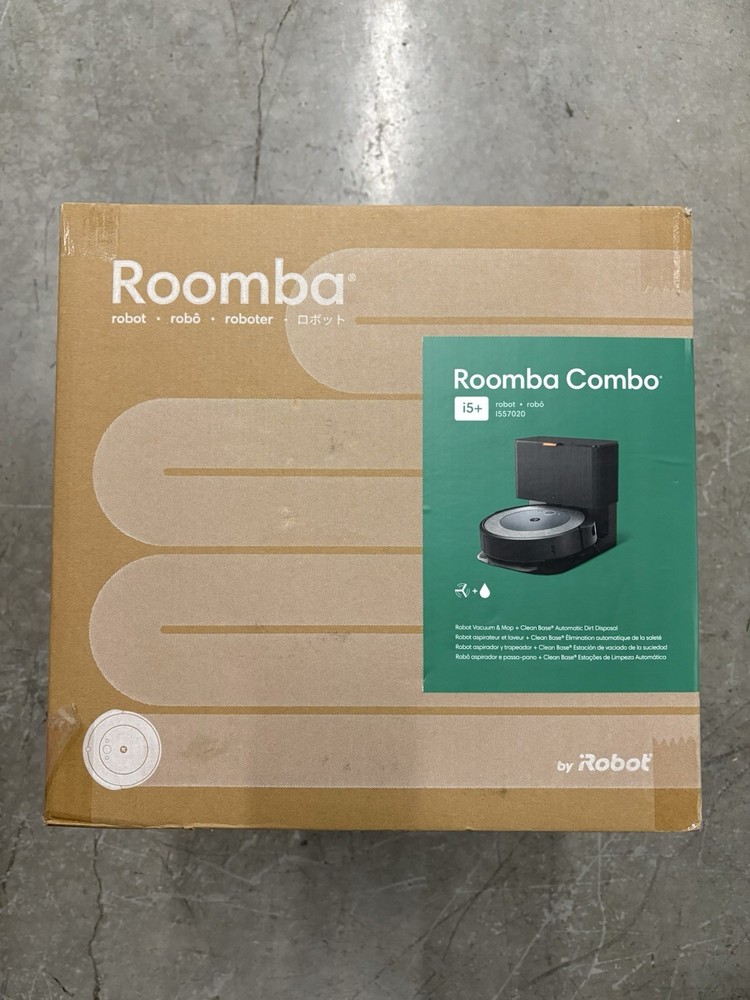 NEW iRobot Roomba Combo i5+ Self-Emptying Robot Vacuum & Wet Mop + Alexa Control
