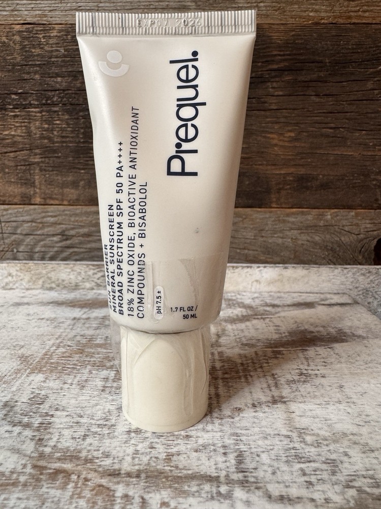 Prequel Sun Barrier Mineral SPF 50 PA++++ | Derm-Tested Holiday Gift | MSRP =$38