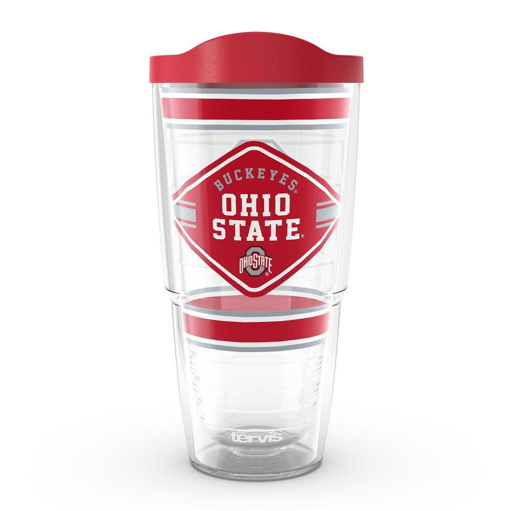 Ohio State Buckeyes First String Insulated Tumbler USA Made Double Wall Design