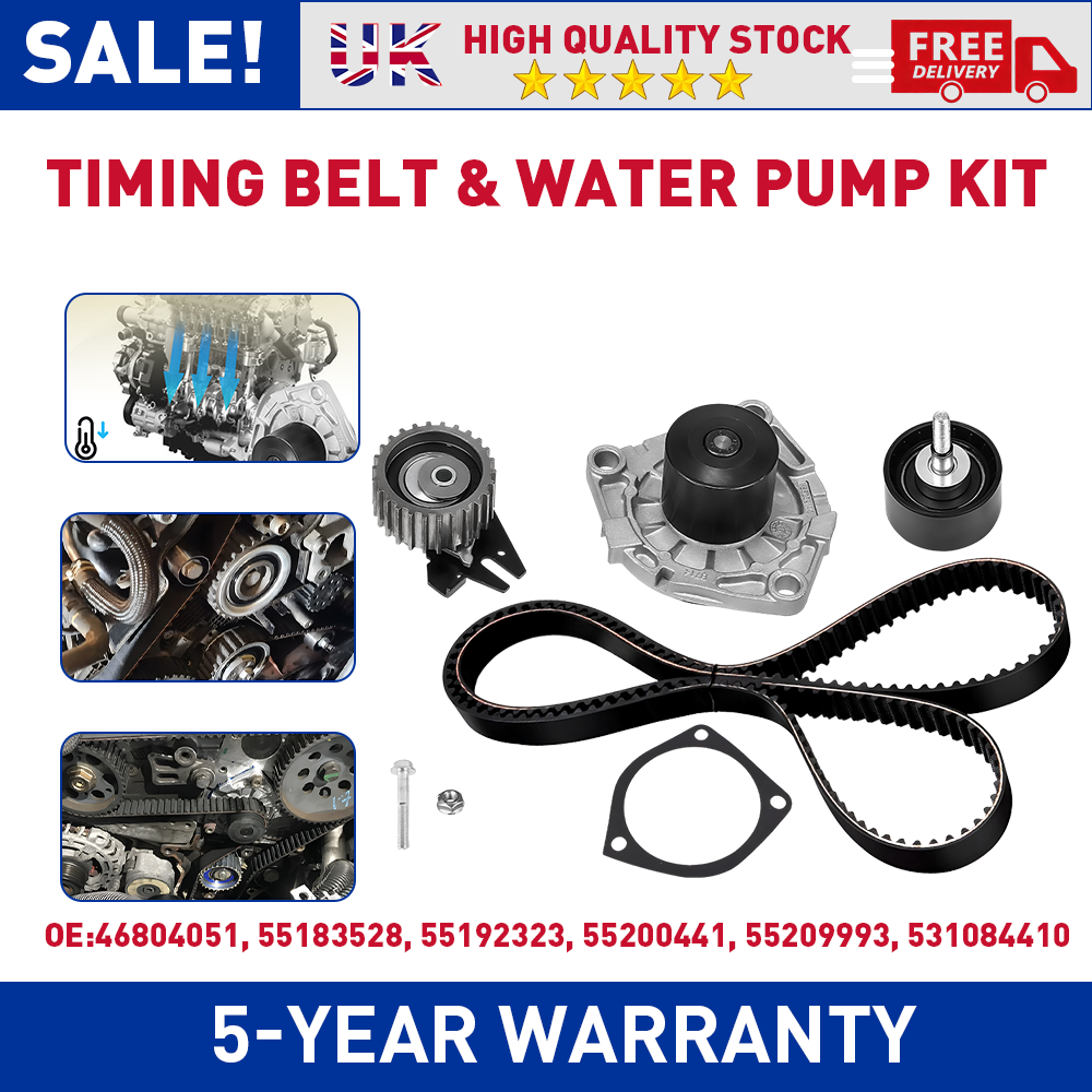 Timing Belt & Water Pump Kit For Vauxhall Insignia Astra J 1.9 2.0 CDTI Diesel