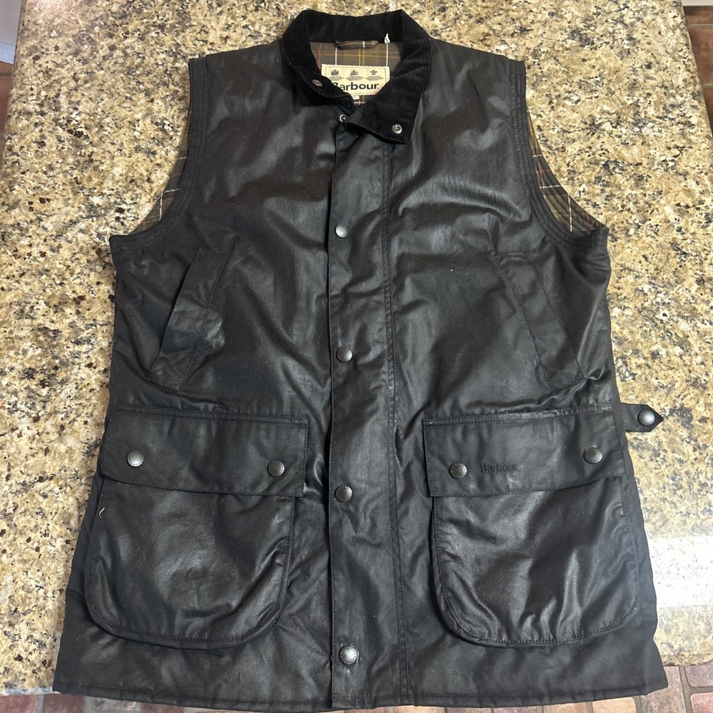 BARBOUR MEN'S WESTMORLAND VEST SZ XL DXBAW15