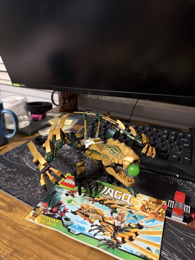 LEGO Ninjago The Golden Dragon 70503 Complete Set  w/ Manual