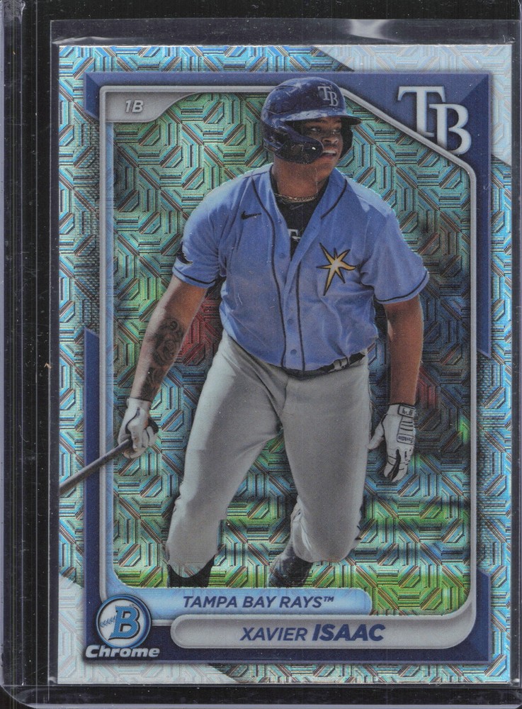 2024 Bowman Chrome Mega Box Prospects #BCP133 Xavier Isaac