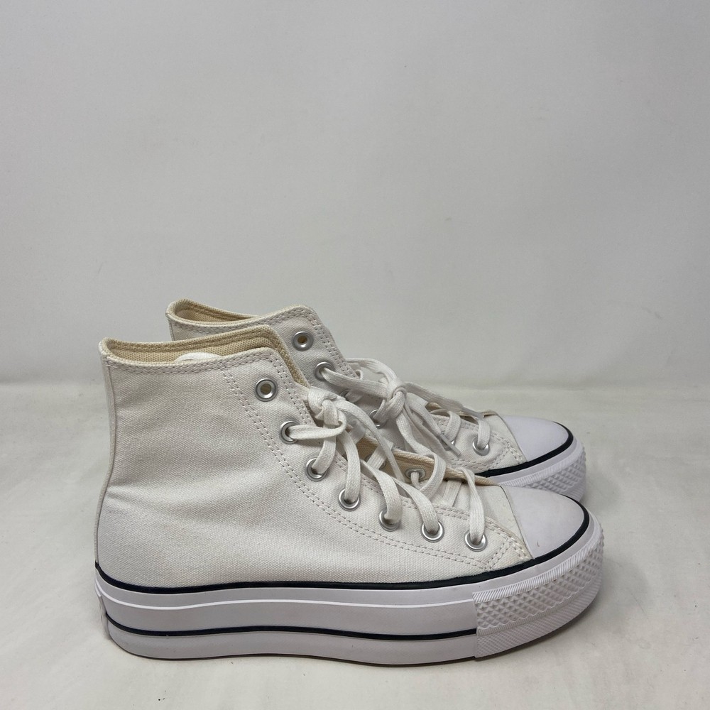 Converse Chuck Taylor Lift Platform White High Top Women’s 6