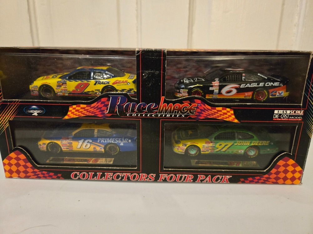1/43 Scale NASCAR Die-Cast 4-Pack - Burton, Martin, Musgrave, Little
