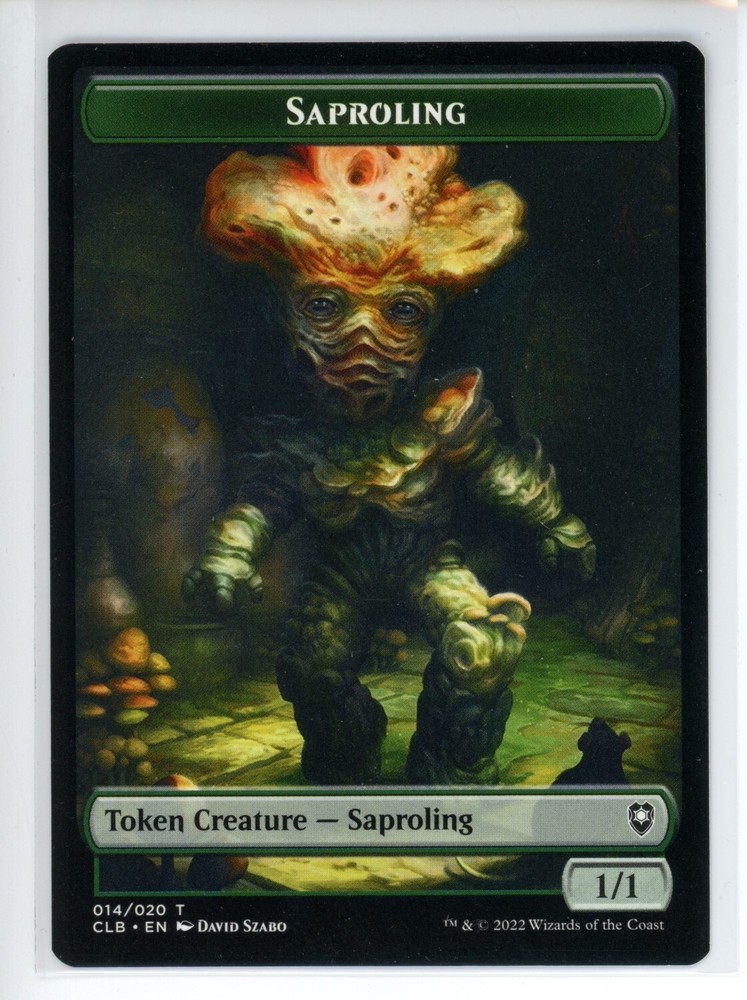SAPROLING TOKEN Battle for Baldur's Gate #14 CLB(NM+)(MTG)