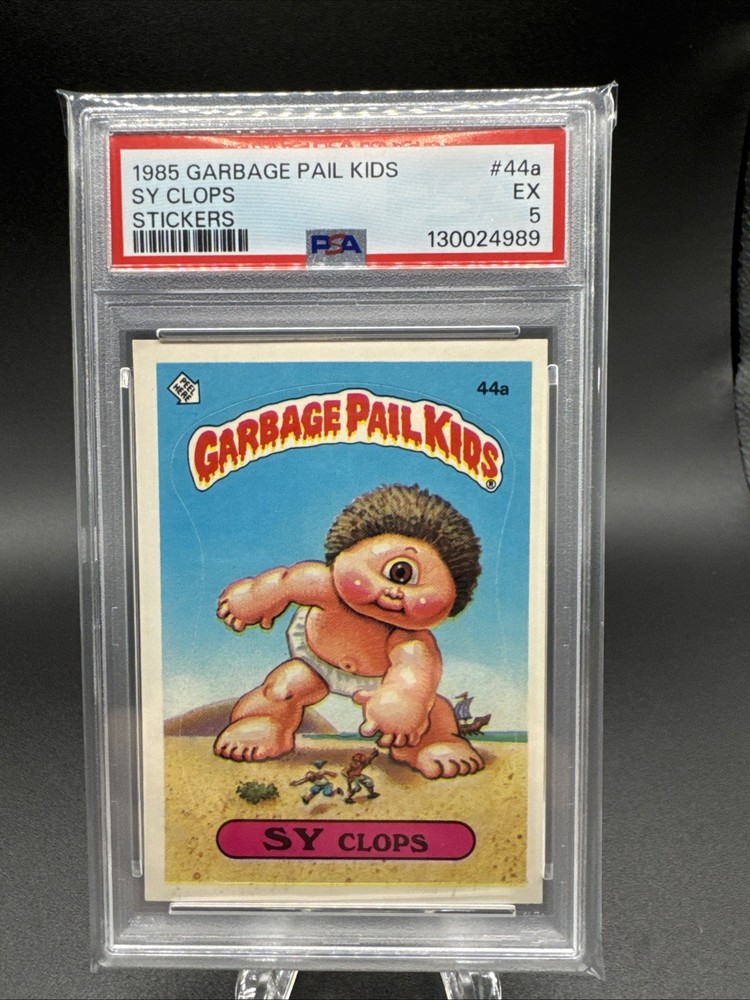 1985 Garbage pail Kids Sy Clops PSA 5 #44a
