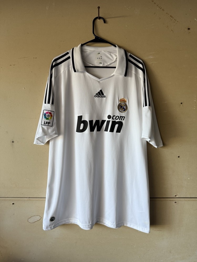 Adidas Real Madrid 2008/09 Home Jersey - Size 2XL
