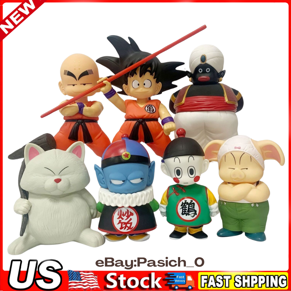 Anime Dragon Ball Son Goku Figure Toy Cute Gohan Piccolo Kids Xmas Gift Ornament