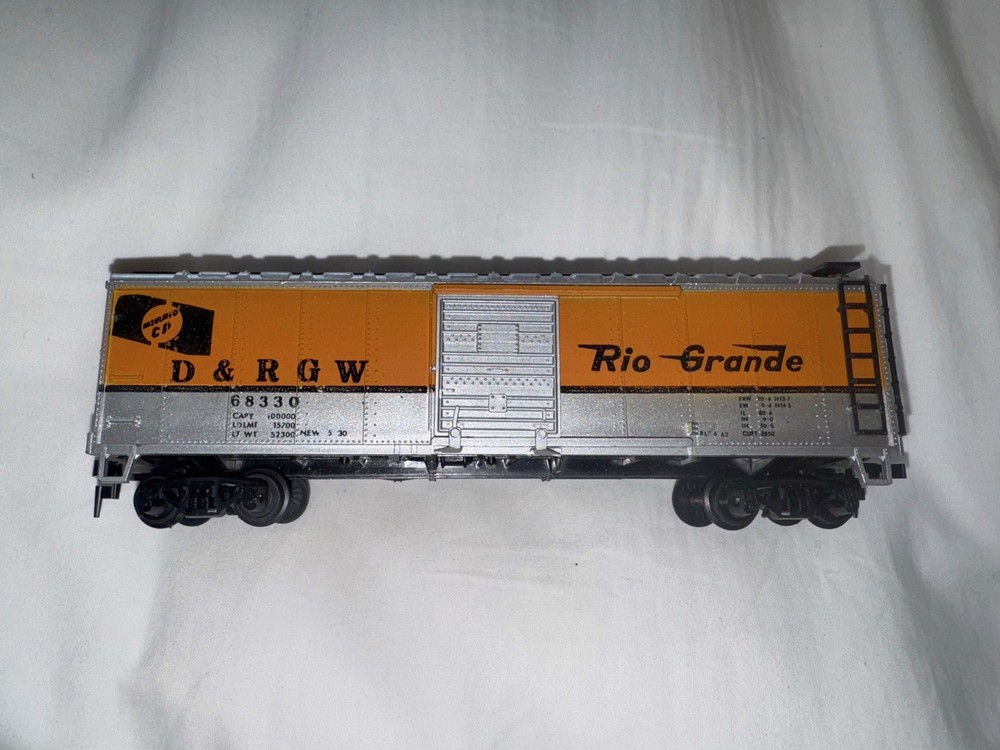 BOX CAR Rio Grande D&RGW HO Scale 68330